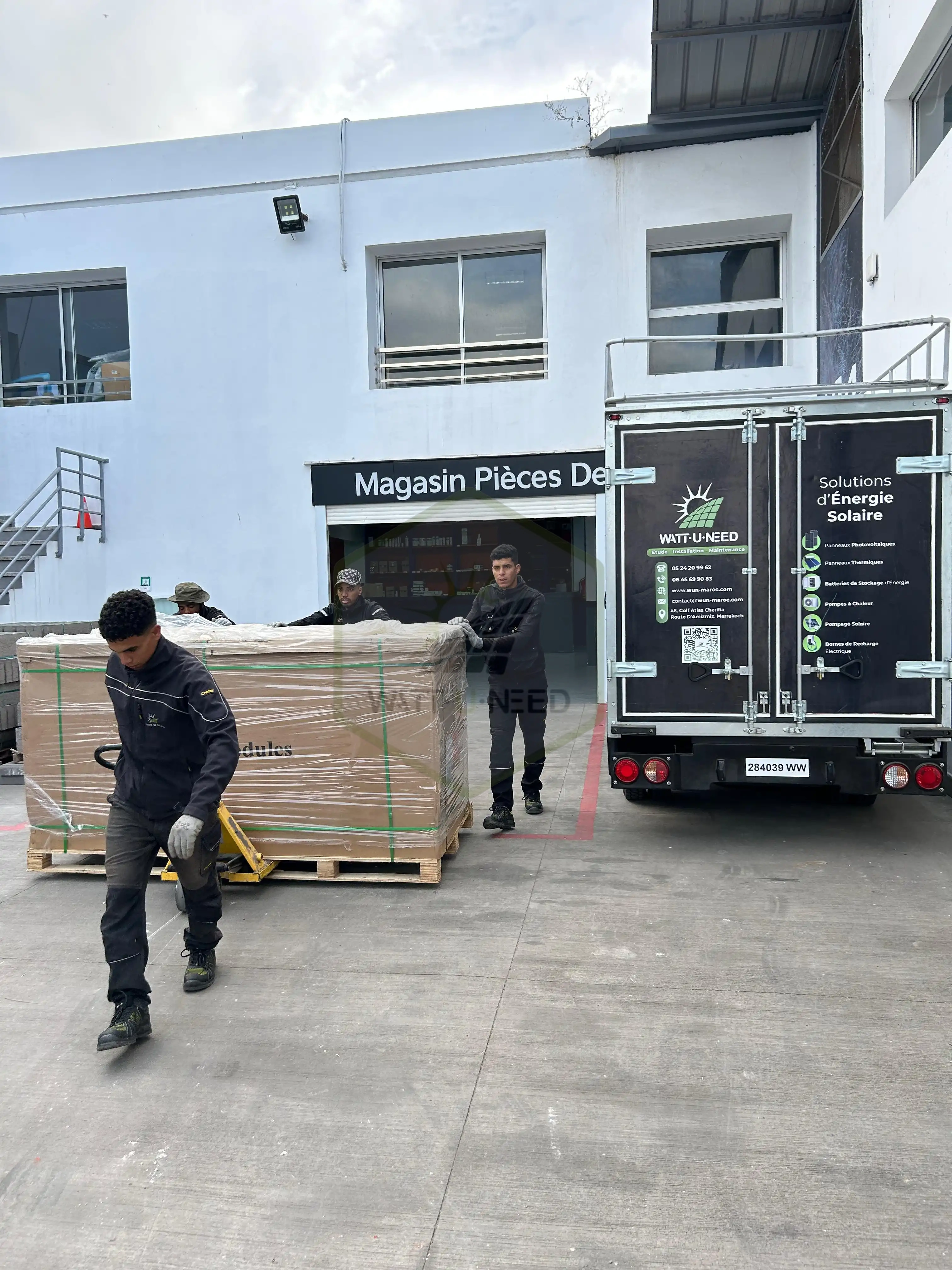 Installation solaire bamotors Maroc - Image 21